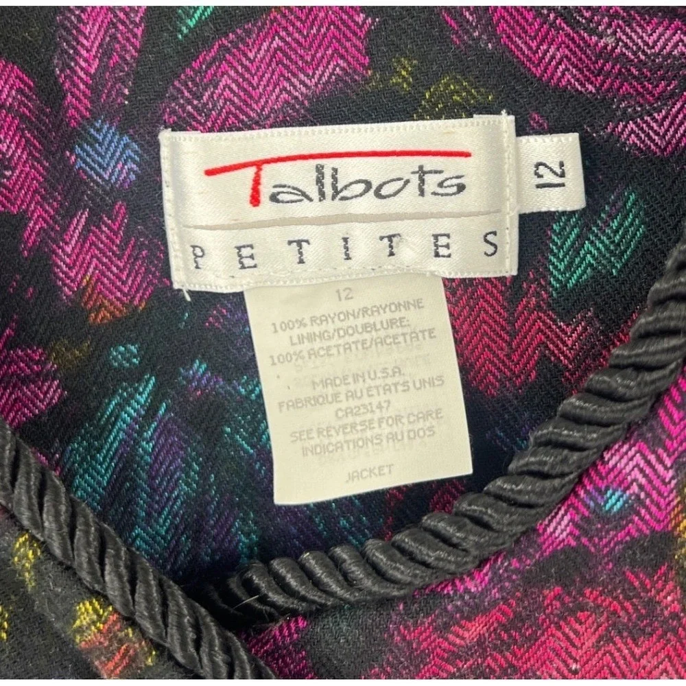 Talbots vibrant vintage